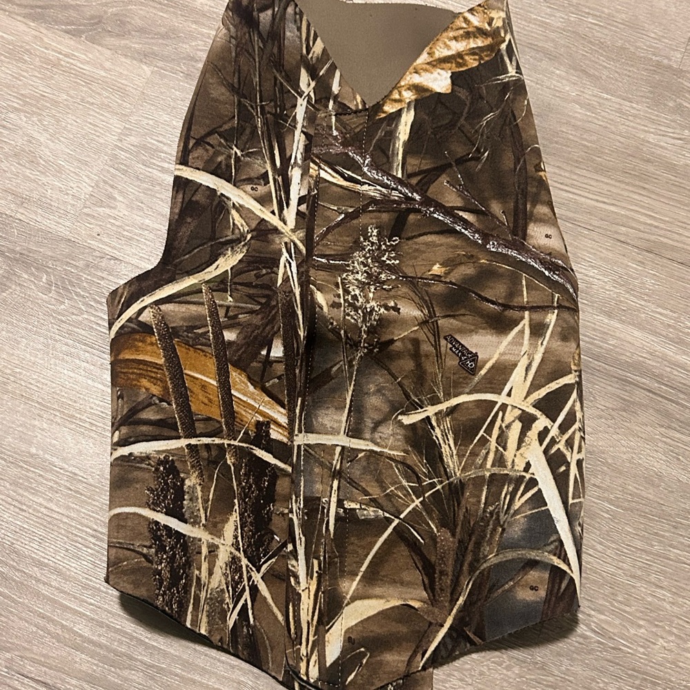 XL Neoprene Camouflage Dog Hunting Vest